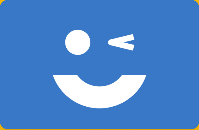 SFZG Branding Smile Graphic Card