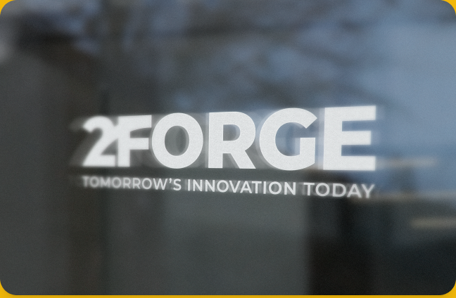 2FORGE tomorrow's innovation today card